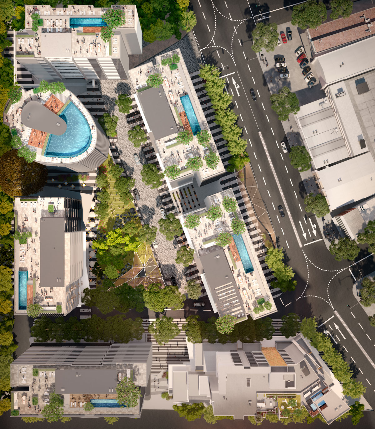 South City Square, Woolloongabba